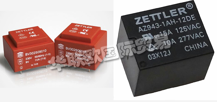 德國(guó)ZETTLER公司主要供應(yīng)：德國(guó)賽特勒繼電器,ZETTLER變壓器，貼片式變壓器，環(huán)形變壓器，密封變壓器，電流互感器，電源模塊，溫控器，接觸器，太陽(yáng)能繼電器等產(chǎn)品。
