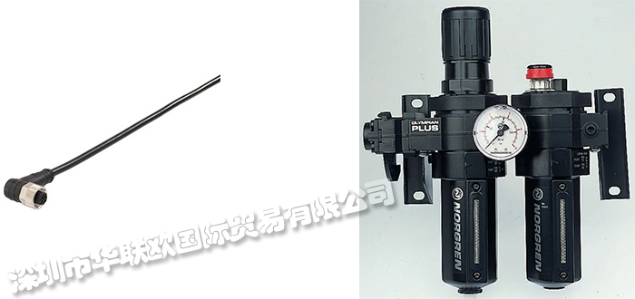 英國諾冠NORGREN G 1/4 FRL，自動排水器，40ΜM 過濾尺寸 - 帶壓力表